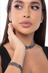 LT Collection Комплект 525095 А17 чёрный, серебро