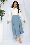 LT Collection Юбка 525127 Ю13079-16М голубой джинс