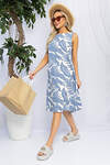 LT Collection Платье 525186 П13247-25М голубой