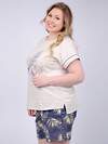 Malina Костюм 526534 9415 бежевый/коричневый