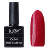 Bluesky Гель-лак для ногтей / Classic 120 SH, красный с золотым шиммером, 10 мл 529425 6467