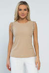 LT Collection Майка 532674 Б13271-25М бежевый