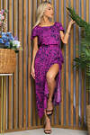 LT Collection Платье 532676 П13319-16М сине-малиновый