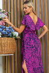 LT Collection Платье 532676 П13319-16М сине-малиновый