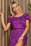 LT Collection Платье 532676 П13319-16М сине-малиновый