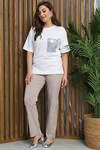 LT Collection Брюки 532686 Б13391-18М бежевый
