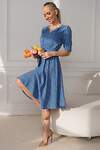 LT Collection Платье 532702 П13443-45М голубой