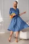 LT Collection Платье 532702 П13443-45М голубой