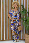 LT Collection Костюм 532711 К13456-5М сине-коричневый