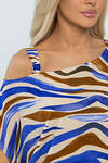 LT Collection Костюм 532711 К13456-5М сине-коричневый