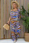 LT Collection Костюм 532711 К13456-5М сине-коричневый