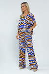 LT Collection Костюм 532711 К13456-5М сине-коричневый