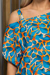 LT Collection Костюм 532713 К13457-5М голубо-оранжевый