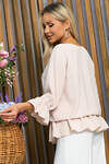 LT Collection Блуза 532718 Б13455-12М бежевый