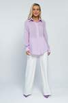 LT Collection Рубашка 532730 Б13486-7М лавандовый