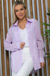 LT Collection Рубашка 532730 Б13486-7М лавандовый