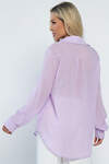LT Collection Рубашка 532730 Б13486-7М лавандовый