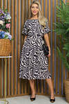 LT Collection Платье 532731 П13475-30М бежевый, синий