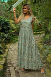 LT Collection Сарафан 532774 П13548-1М оливковый