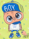 Утёнок Футболка 533096 512п салат_мальчик_Boy