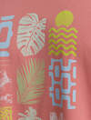 VILATTE Футболка 533498 U49.048 коралловый_ready for paradise