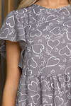 LT Collection Платье 533675 П13427-12М серый