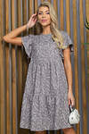 LT Collection Платье 533675 П13427-12М серый