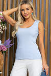 LT Collection Топ 533677 Б13462-7М голубой