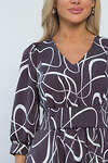 LT Collection Платье 534676 П13524-18М графитовый