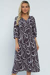 LT Collection Платье 534676 П13524-18М графитовый