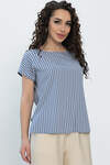 LT Collection Блуза 534678 Б13540-1М джинсовый