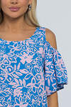 LT Collection Платье 535333 П13472-5М сине-розовый