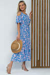 LT Collection Платье 535333 П13472-5М сине-розовый