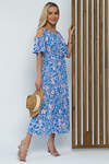 LT Collection Платье 535333 П13472-5М сине-розовый
