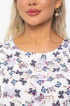 LT Collection Блуза 535346 Б13544-16М белый