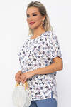 LT Collection Блуза 535346 Б13544-16М белый