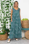 LT Collection Сарафан 535357 П13547-1М изумрудный