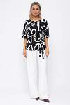 LT Collection Блуза 535361 Б13599-25М чёрный