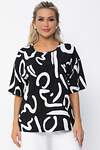 LT Collection Блуза 535361 Б13599-25М чёрный