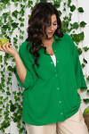 LT Collection Рубашка 536016 Б13428-13М зелёный