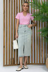 LT Collection Юбка 536017 Ю13447-12М сине-жёлтый