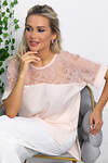 LT Collection Блуза 536022 Б13538-18М бежевый