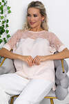 LT Collection Блуза 536022 Б13538-18М бежевый