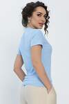 LT Collection Блуза 536029 Б13551-33М голубой