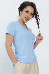 LT Collection Блуза 536029 Б13551-33М голубой