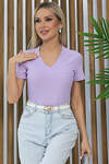 LT Collection Блуза 536030 Б13556-33М лиловый