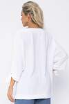 LT Collection Блуза 536032 Б13557-8М белый