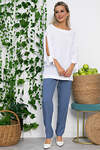 LT Collection Блуза 536032 Б13557-8М белый