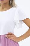 LT Collection Платье 536038 П13586-4М бело-розовый