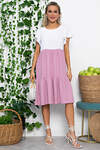 LT Collection Платье 536038 П13586-4М бело-розовый